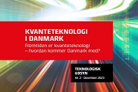 Billede af forsiden af rapporten Kvanteteknologi i Danmark