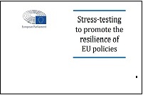 Forsidebillede til rapporten Stress-testing to promote the resilience of EU policies